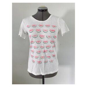 J. Crew Sz S Watermelon Print Collectors Tee